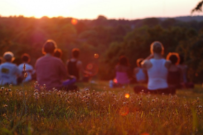 Yoga in The Garden
