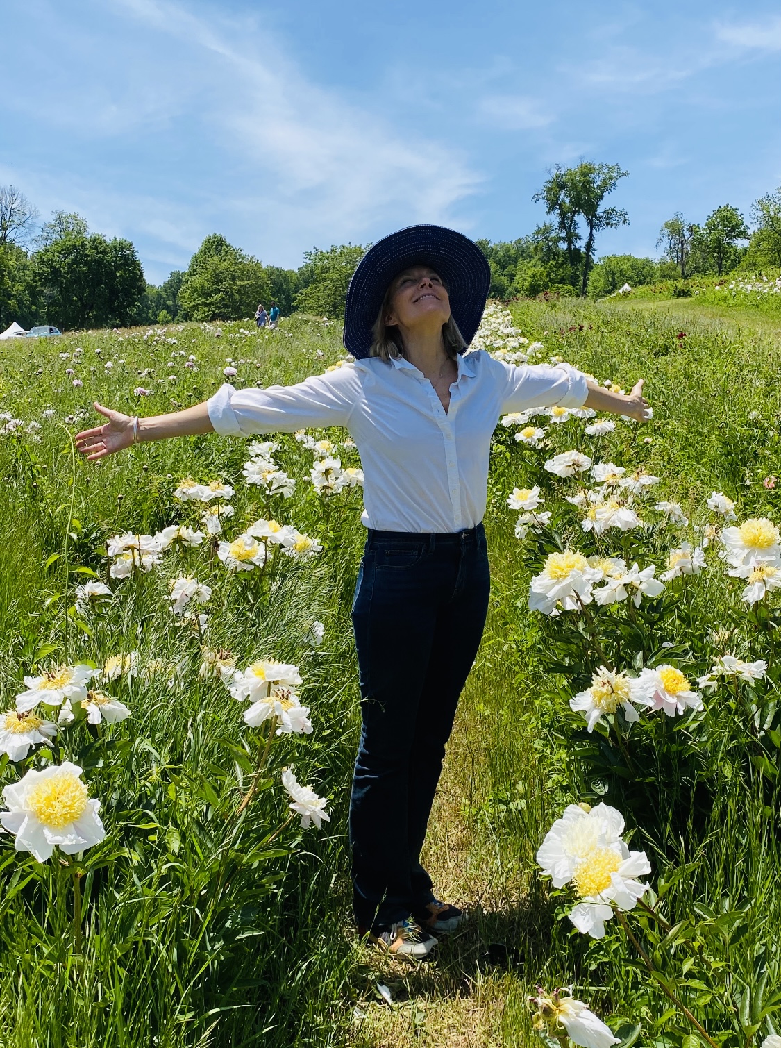 Yoga In The Peony Patch